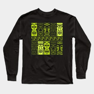 Keen Green Tikis! Long Sleeve T-Shirt